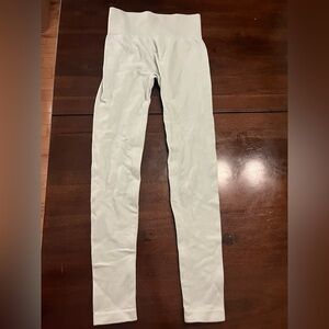 Hippie Rose Light Blue Ribbed Leggings